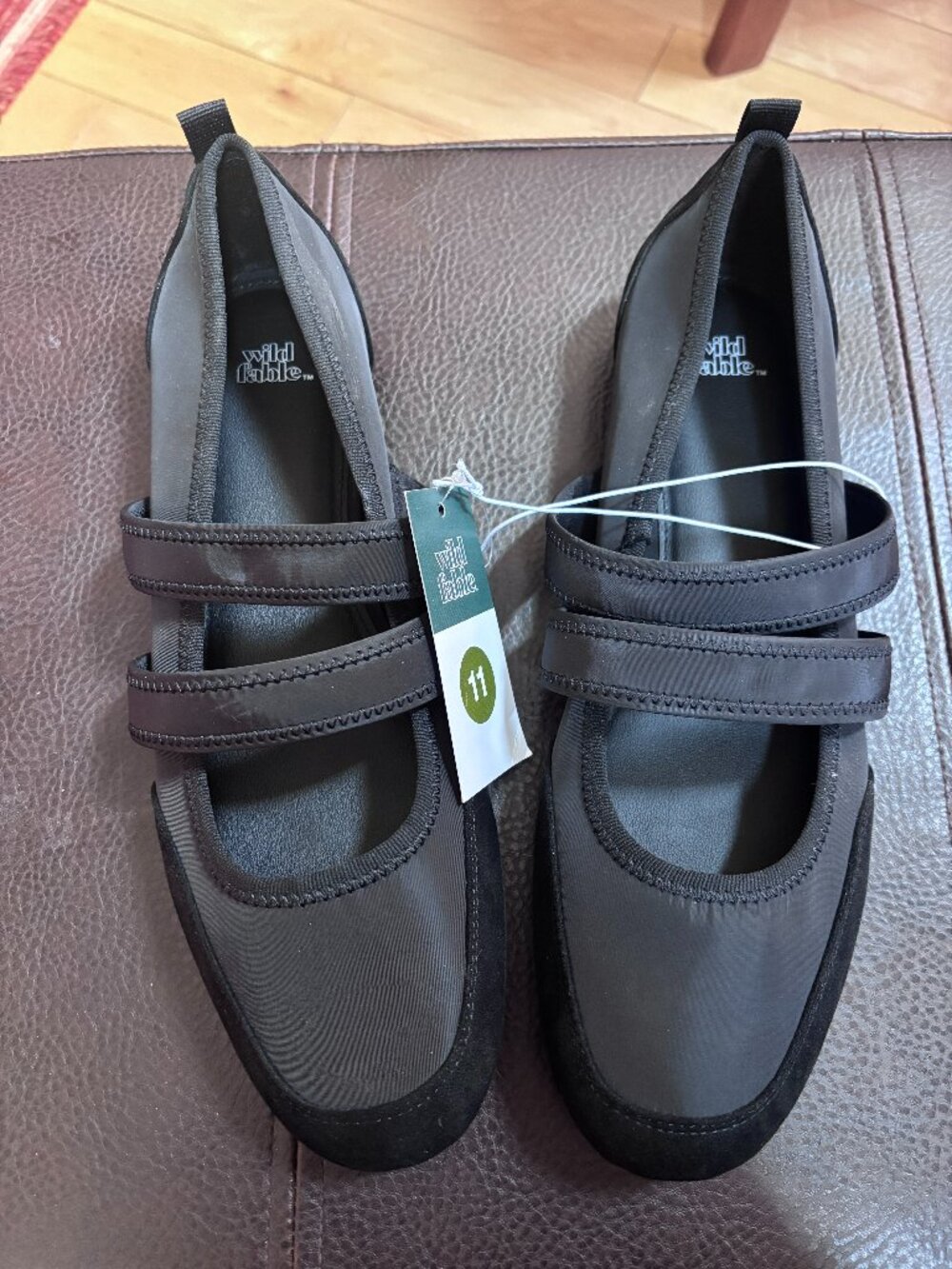 Wild Fable Dulce Mary Jane Sneaker Flats Black - New In Box! Size 11